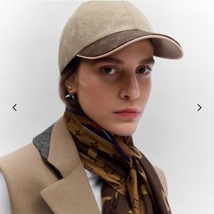 Louis Vuitton Get Ready Cap Beige with box